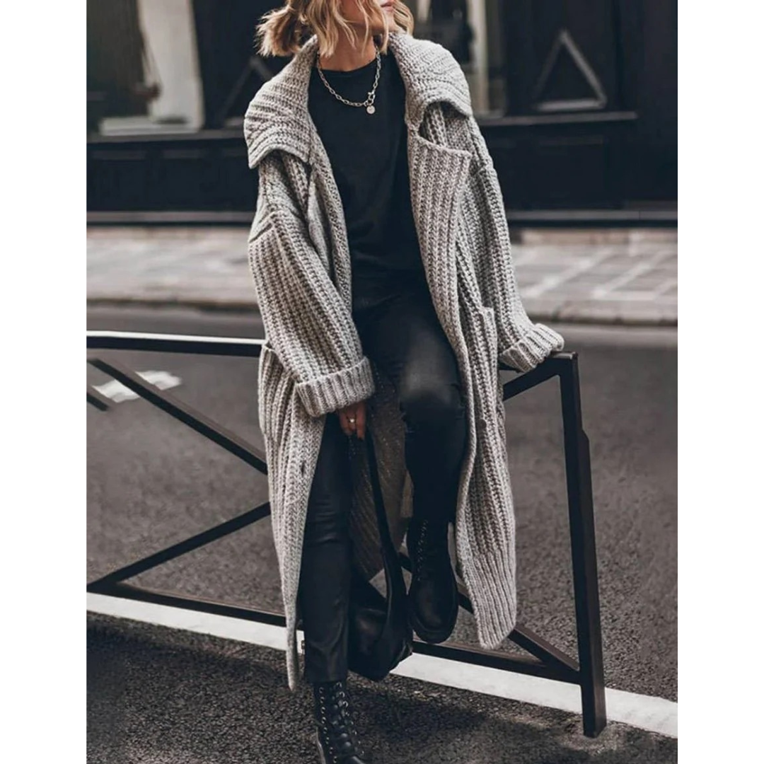 Strickjacke Oversize Damen | Warm & Stilvoll 3