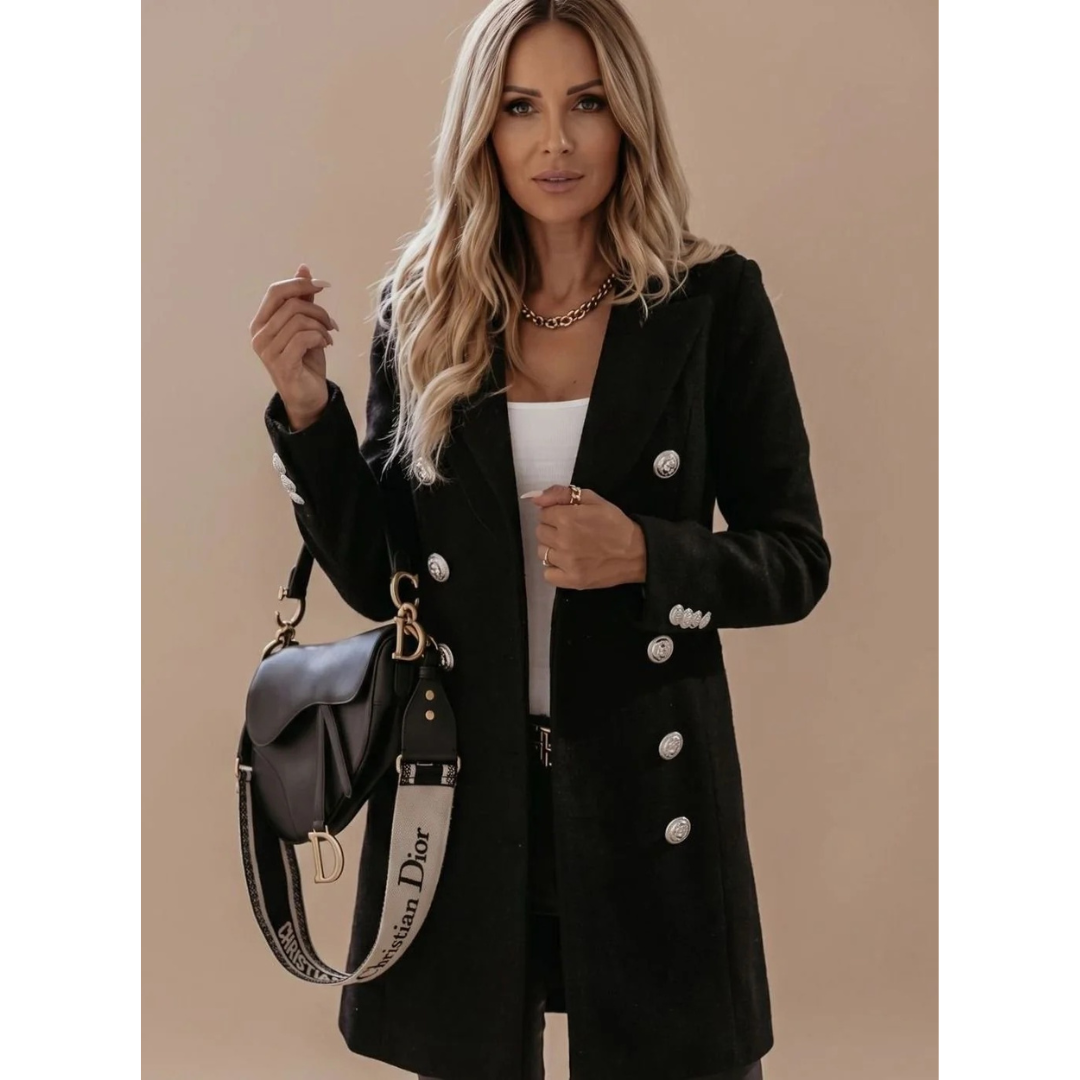 Winterjacke Damen | Mit Knopfleiste & Klassischem Kragen 1
