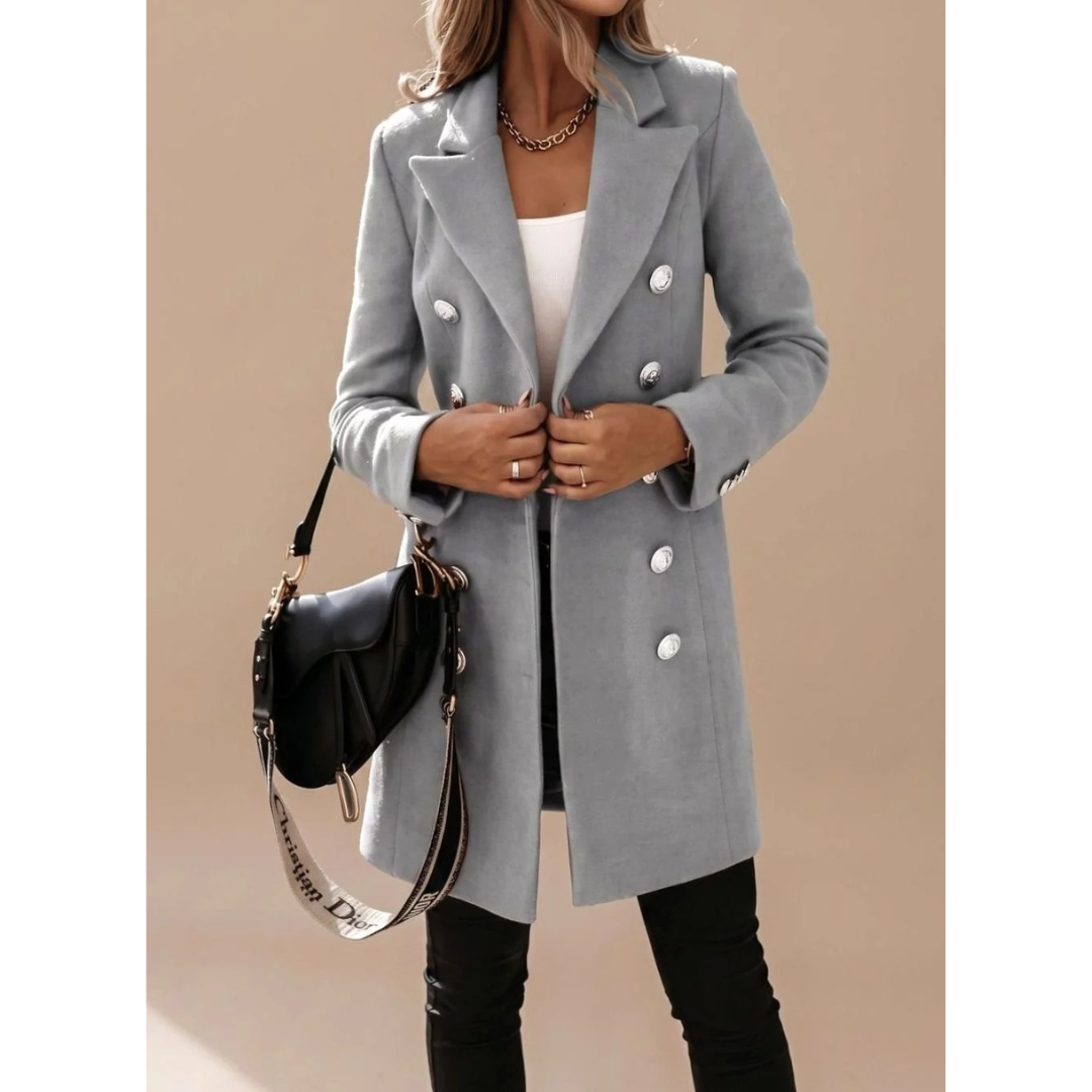 Winterjacke Damen | Mit Knopfleiste & Klassischem Kragen 4
