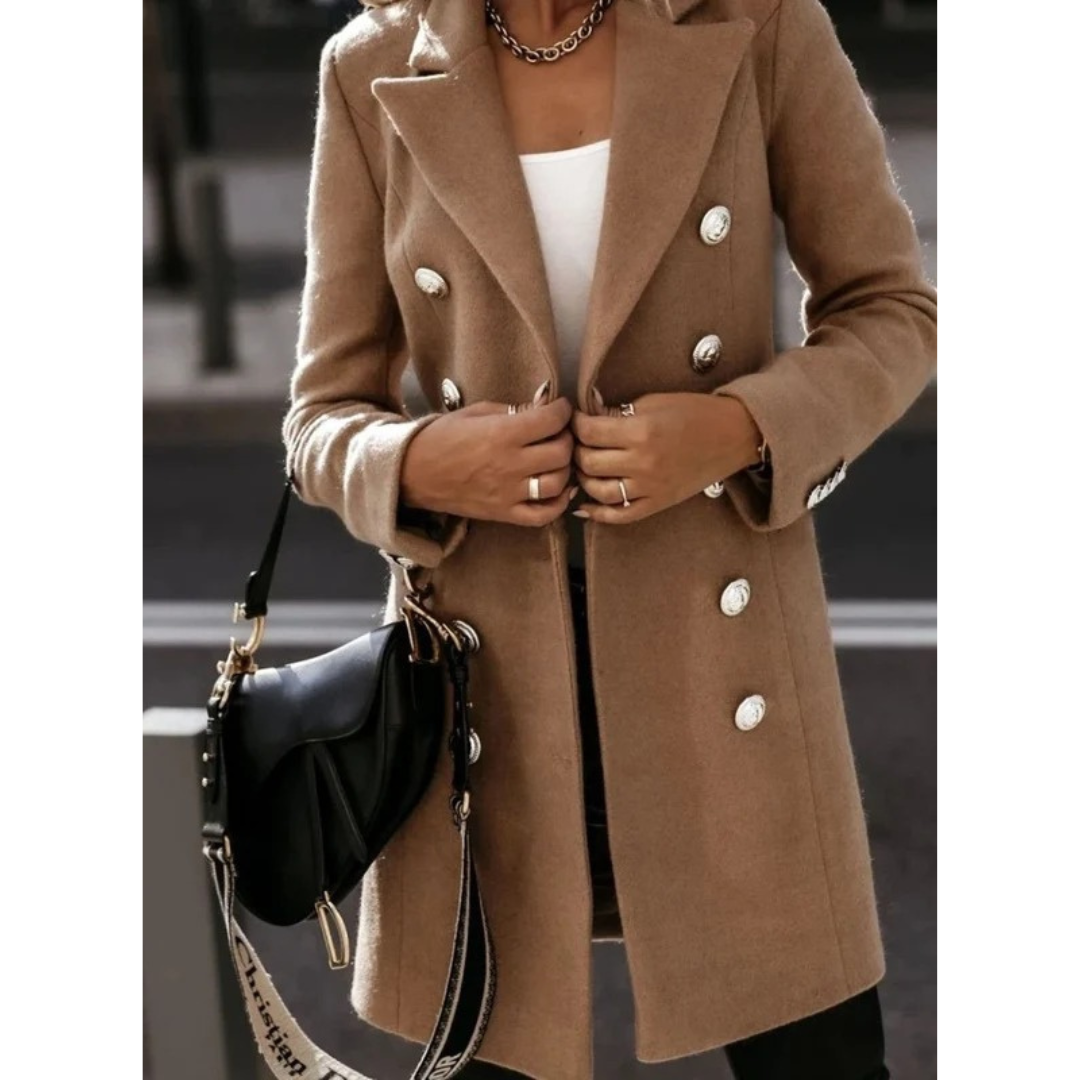 Winterjacke Damen | Mit Knopfleiste & Klassischem Kragen 10