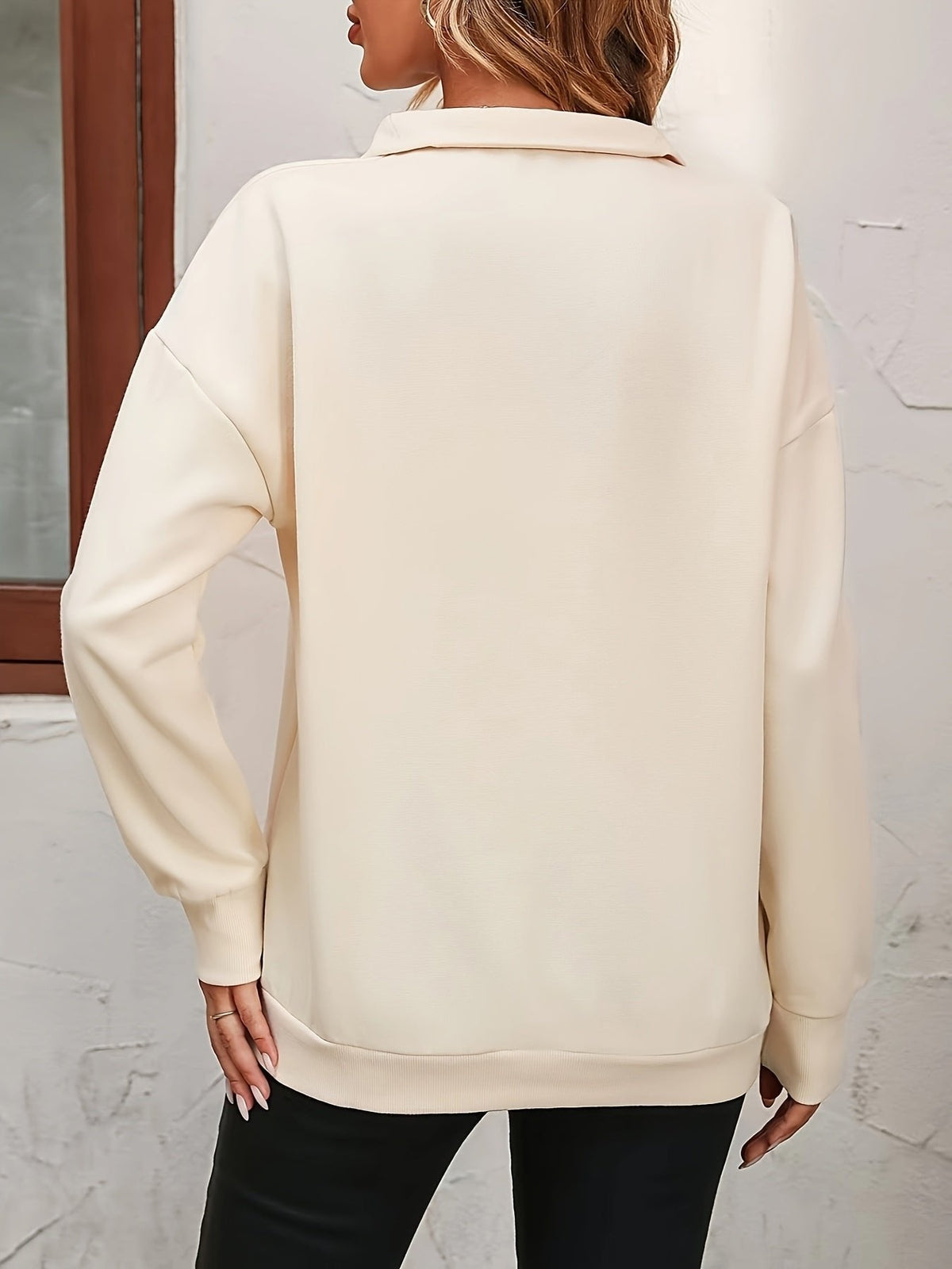 Sweatshirt Damen | Reißverschluss & Lockerer Sitz