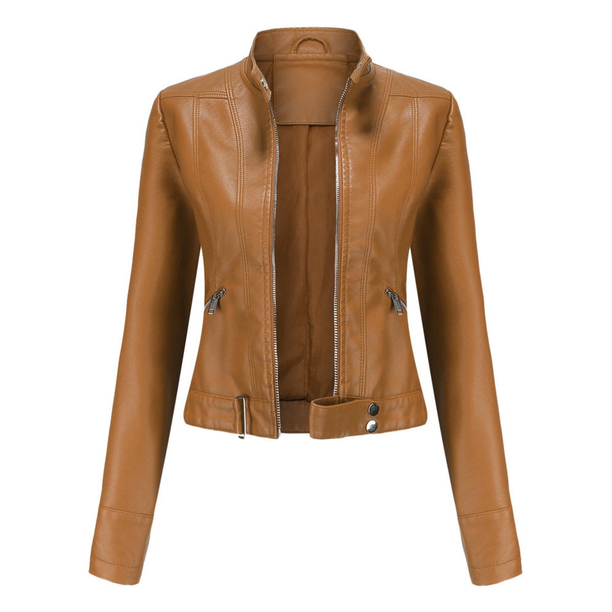 Bikerjacke Damen | Taillierte Passform & Stilvolles Design 1