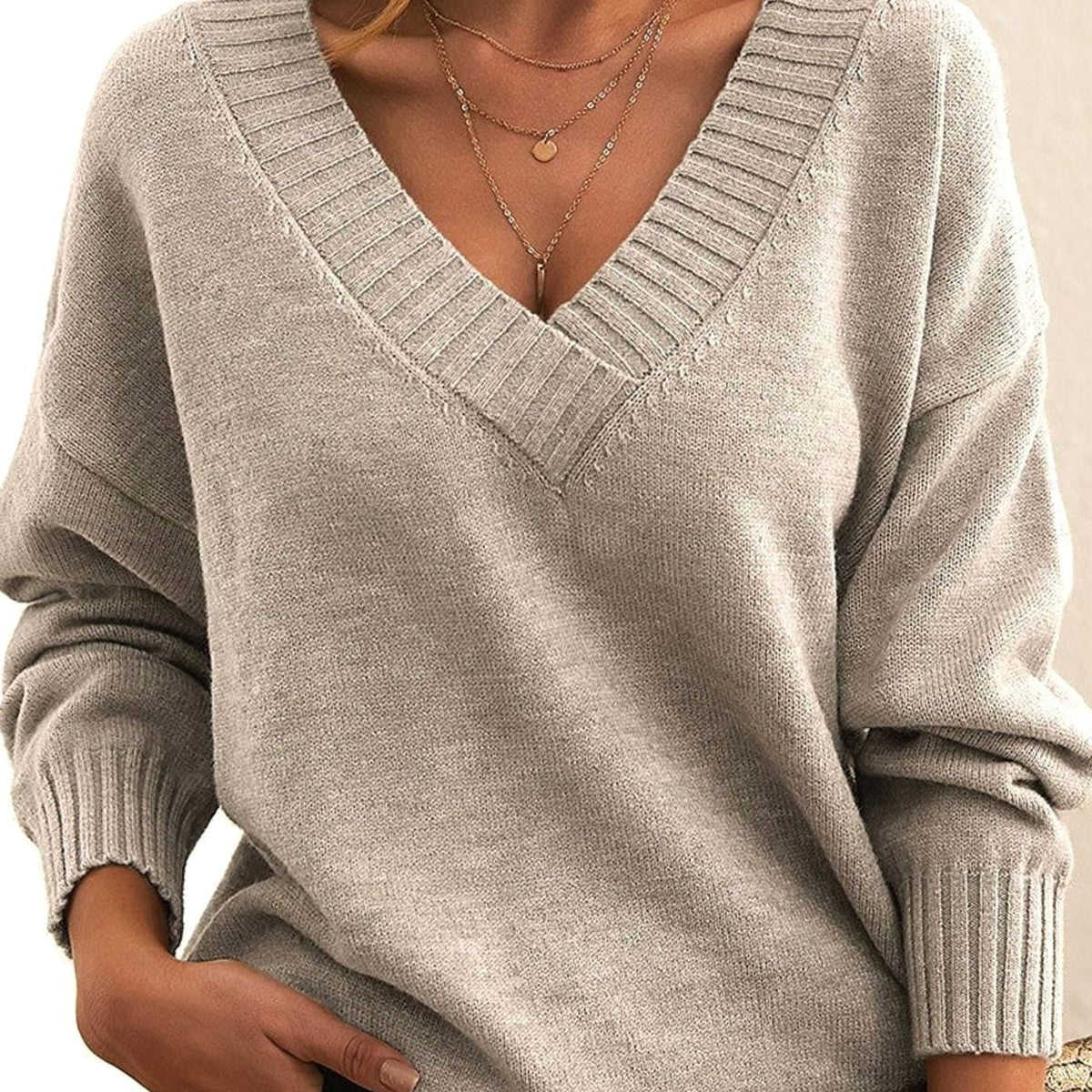 Strickpullover Damen Oversized | Weich & Warm 7