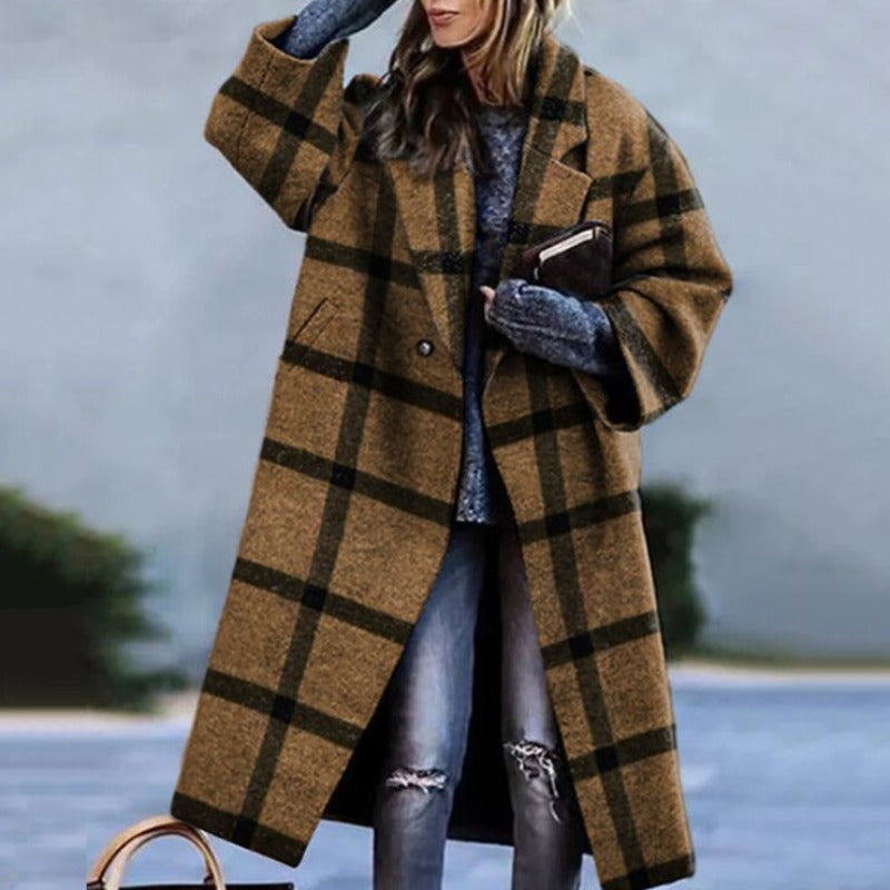 Mantel Damen Lang | Lockerer Schnitt für Herbst 6