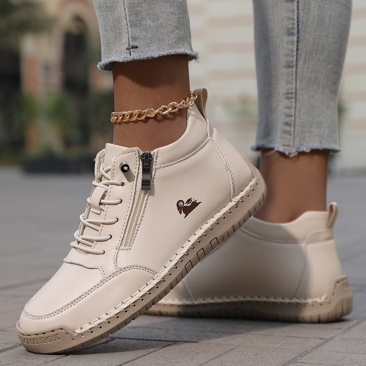 Schnürschuhe Damen | Komfort & Praktischer Reißverschluss 2