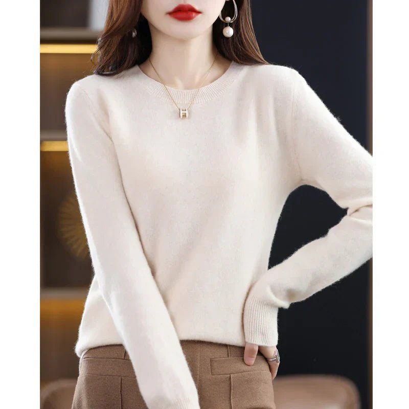 Pullover Damen | Rundhalsausschnitt & Weich