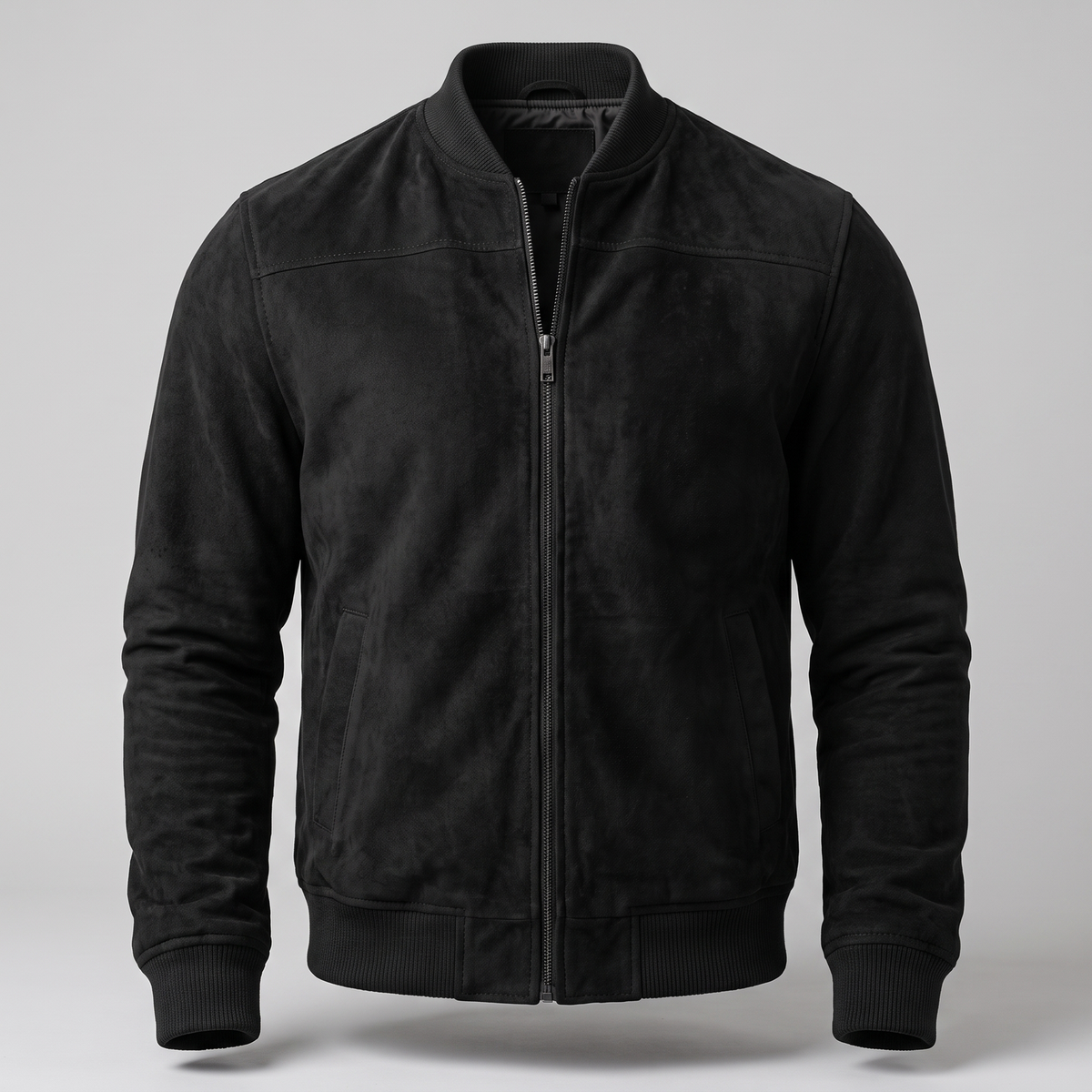 Montclair | Suede Bomber Jacket – Klassische Passform für Männer