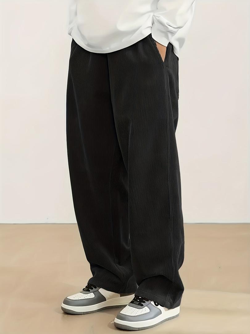 Cordhose Herren | Gerades Bein mit Taschen 2