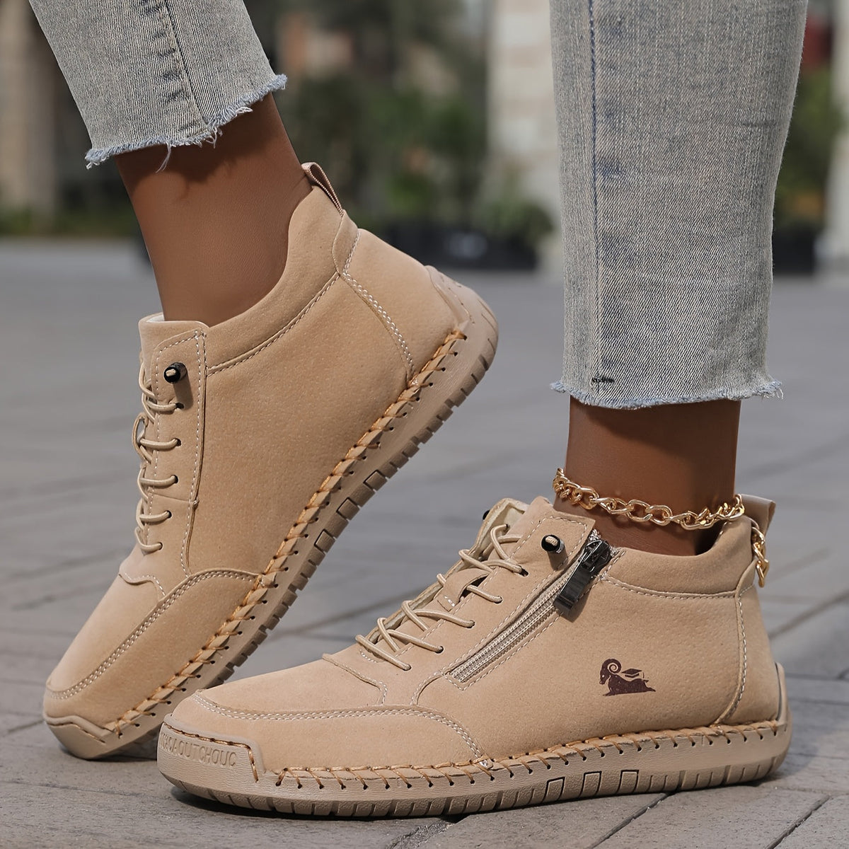 Schnürschuhe Damen | Komfort & Praktischer Reißverschluss 9