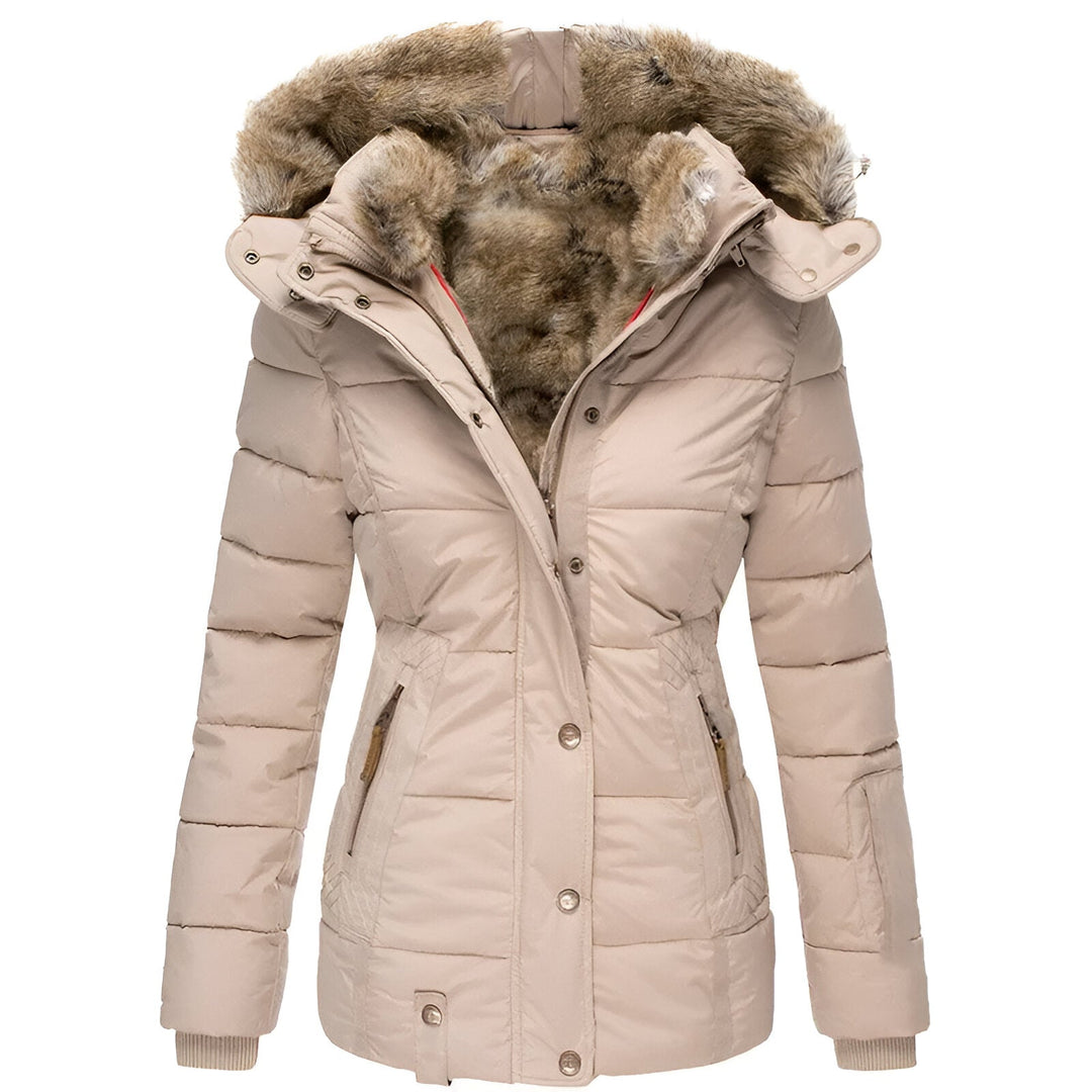 Winterjacke Damen | Taillierter Schnitt mit Kapuze 5