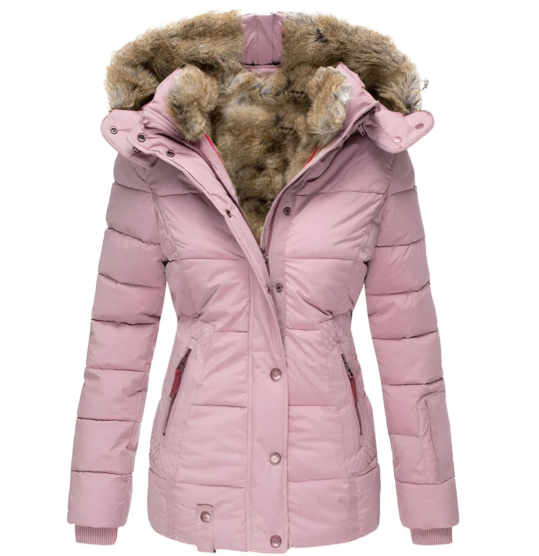 Winterjacke Damen | Taillierter Schnitt mit Kapuze 6