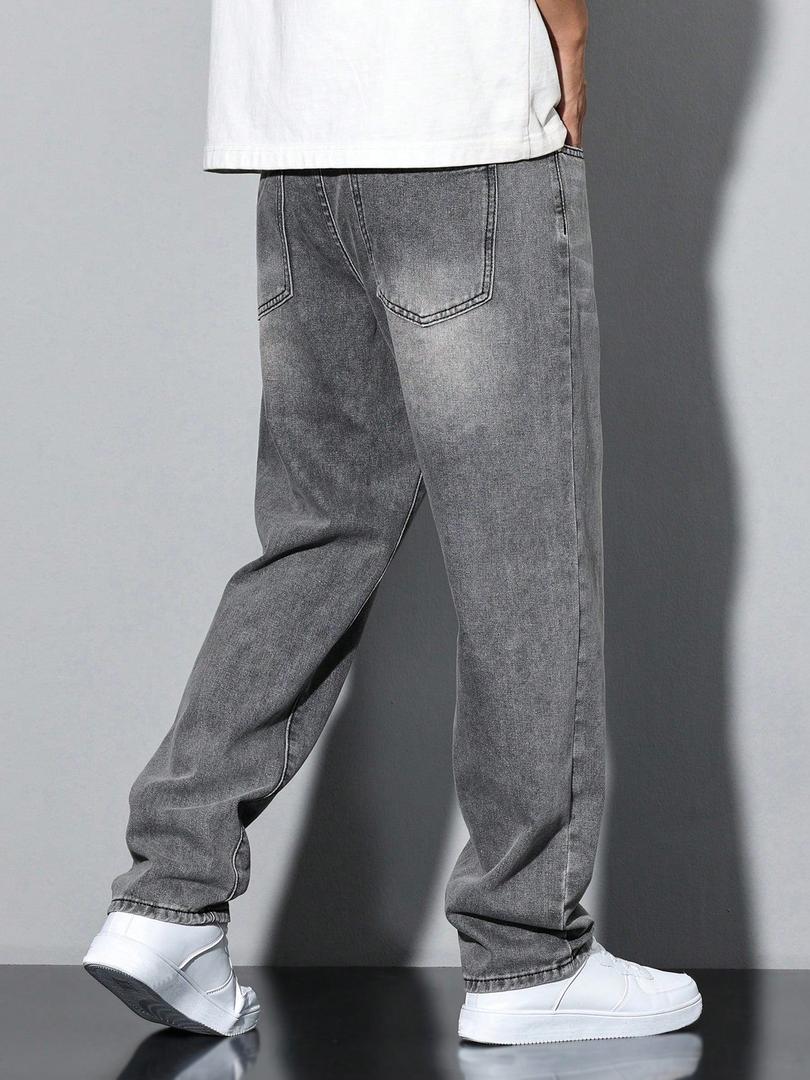 Herren Jeans | Gerade Beine & Gewaschene Optik 6