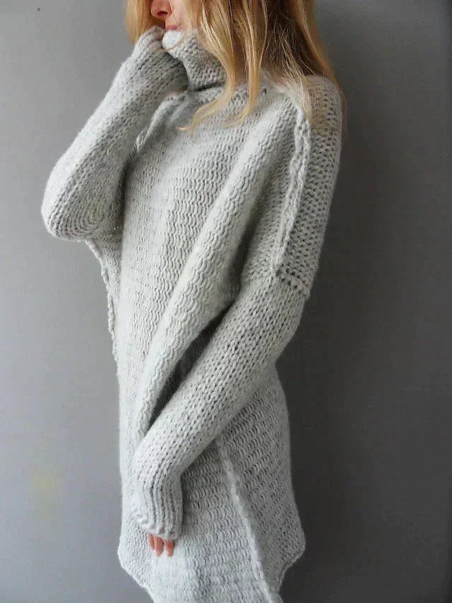 Rollkragenpullover Damen | Oversize & Kuschelig Warm 3