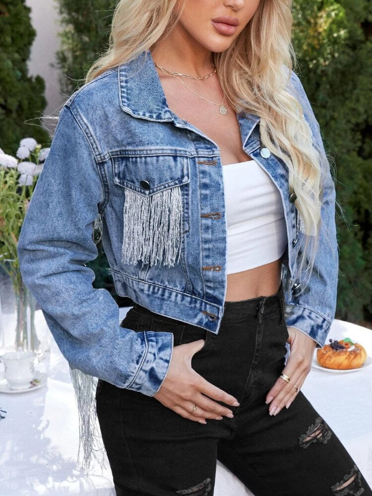 Lozenda - Denim Fashion Jacke