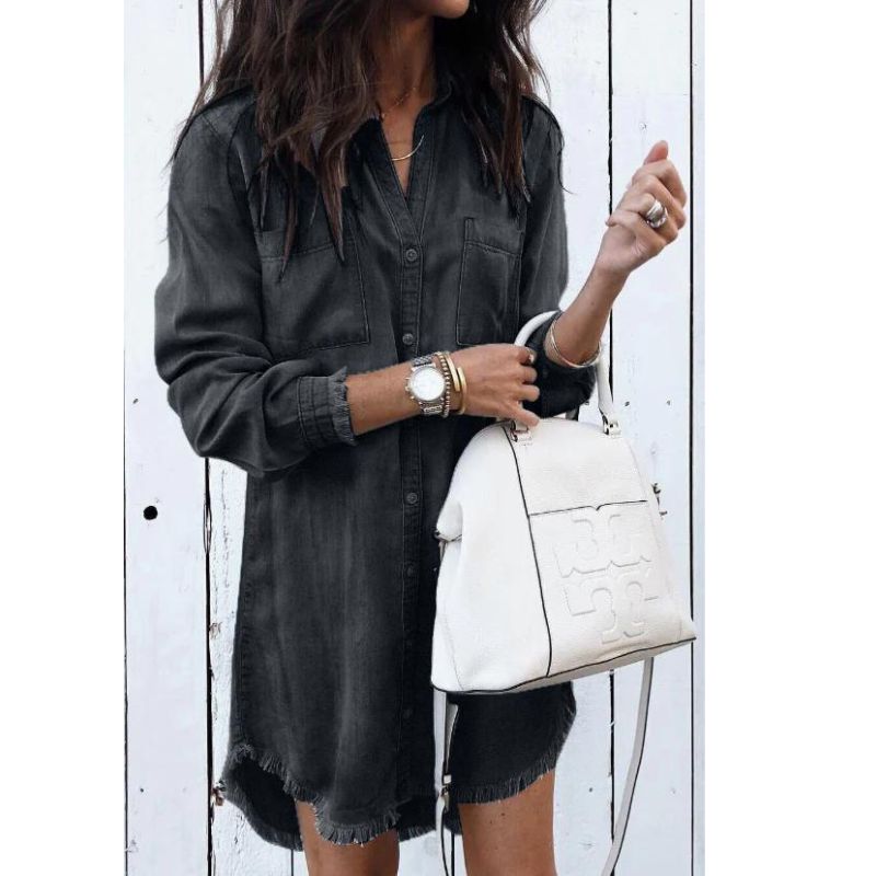 Lozenda - Denim Kleid