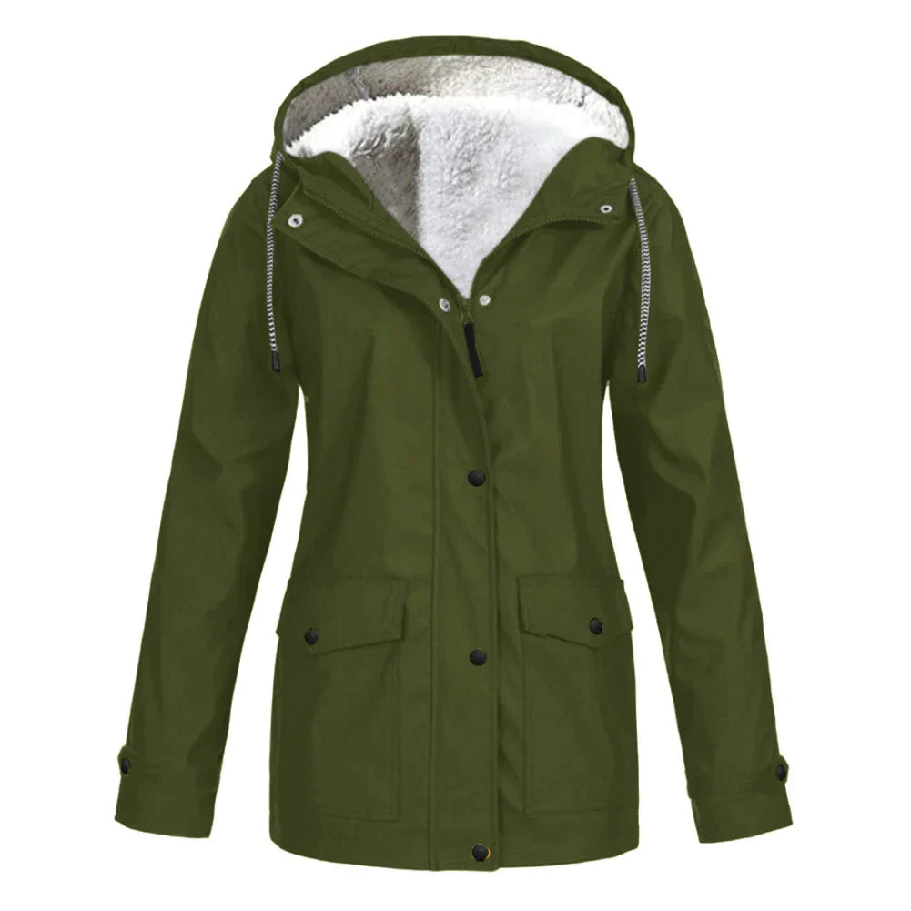 Lozenda - Elegante und warme Regenjacke