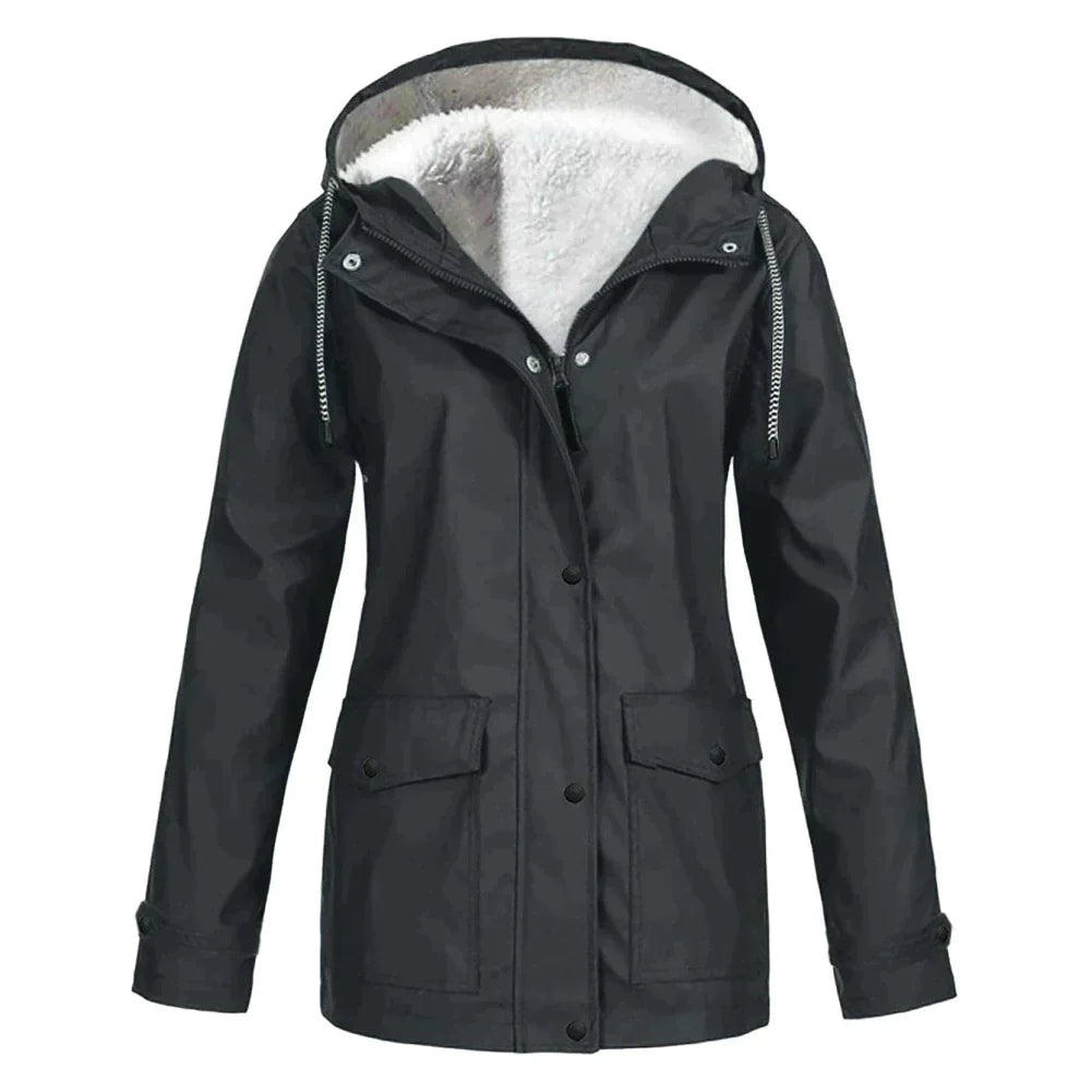 Lozenda - Elegante und warme Regenjacke