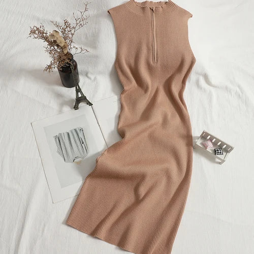 Lozenda - Elegantes ärmelloses Sommerkleid