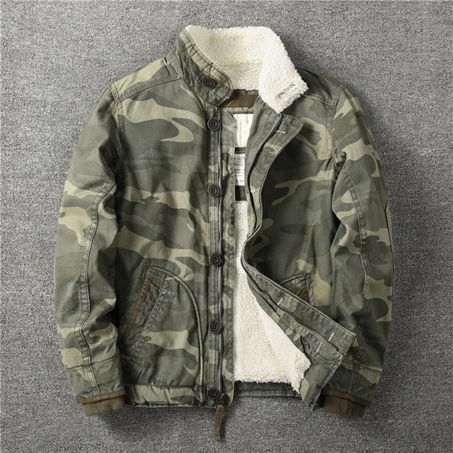 Lozenda - Herren Tarnmuster Winterjacken