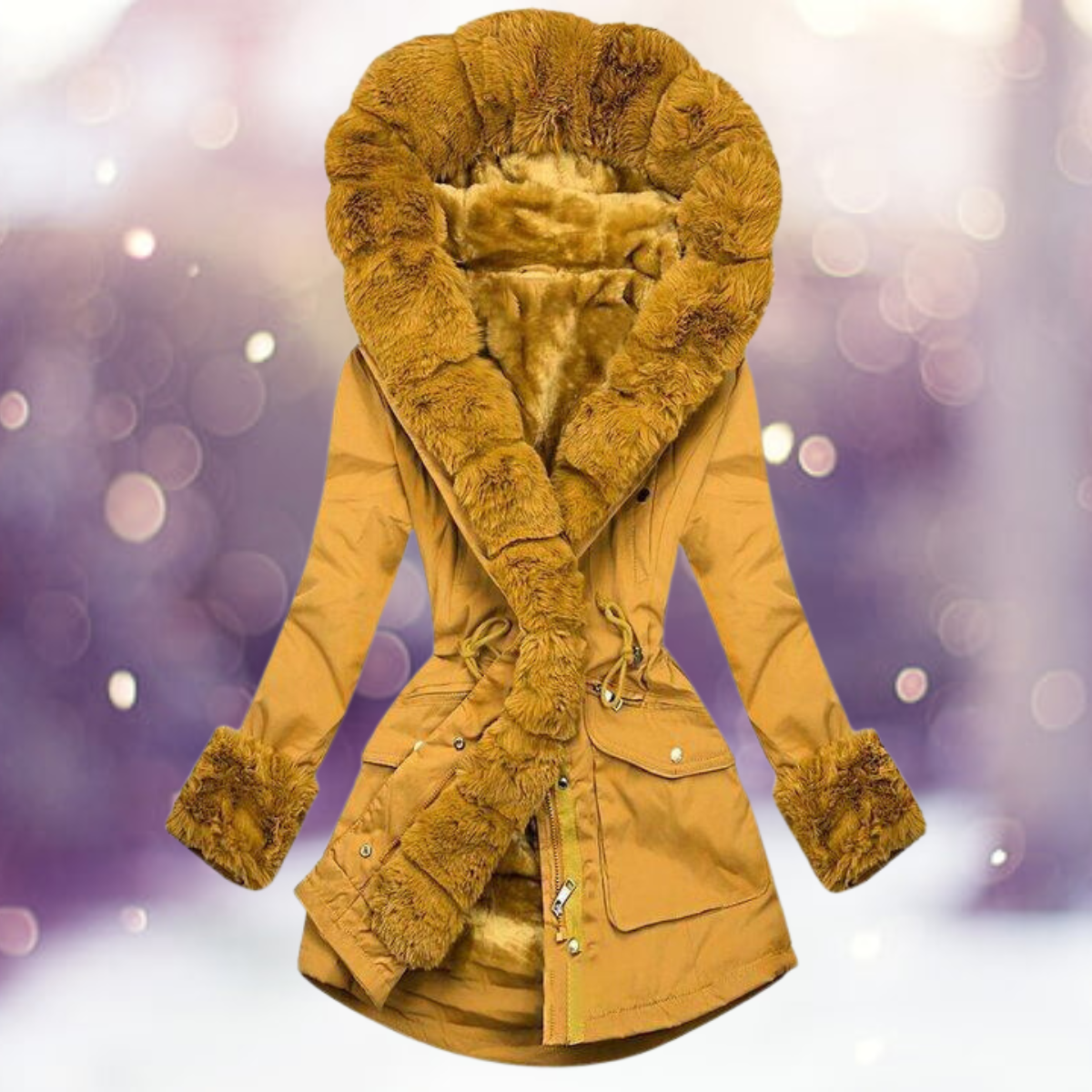 Lozenda - Jacke mit kuscheligem Plüsch-Futter