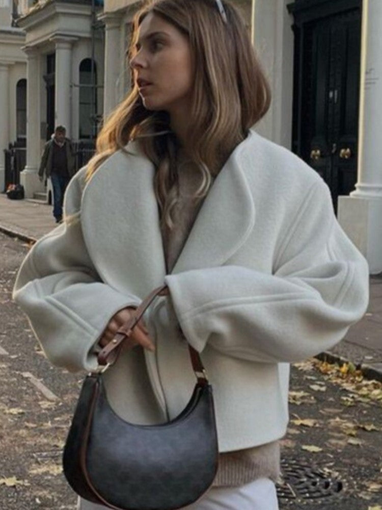 Lozenda - Lässiger Strickmantel