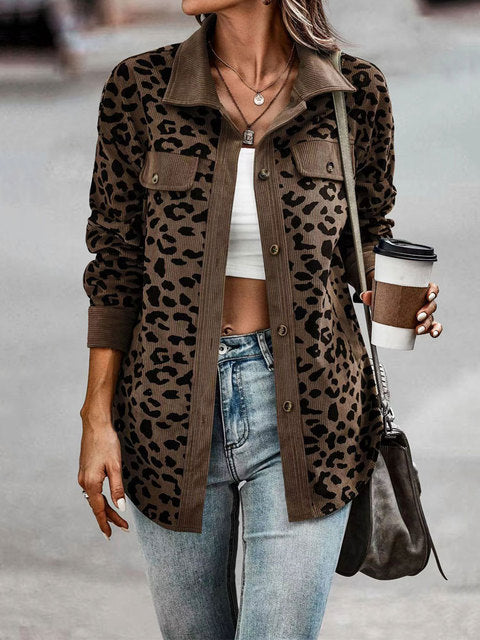 Lozenda - Leoparden-Jacke