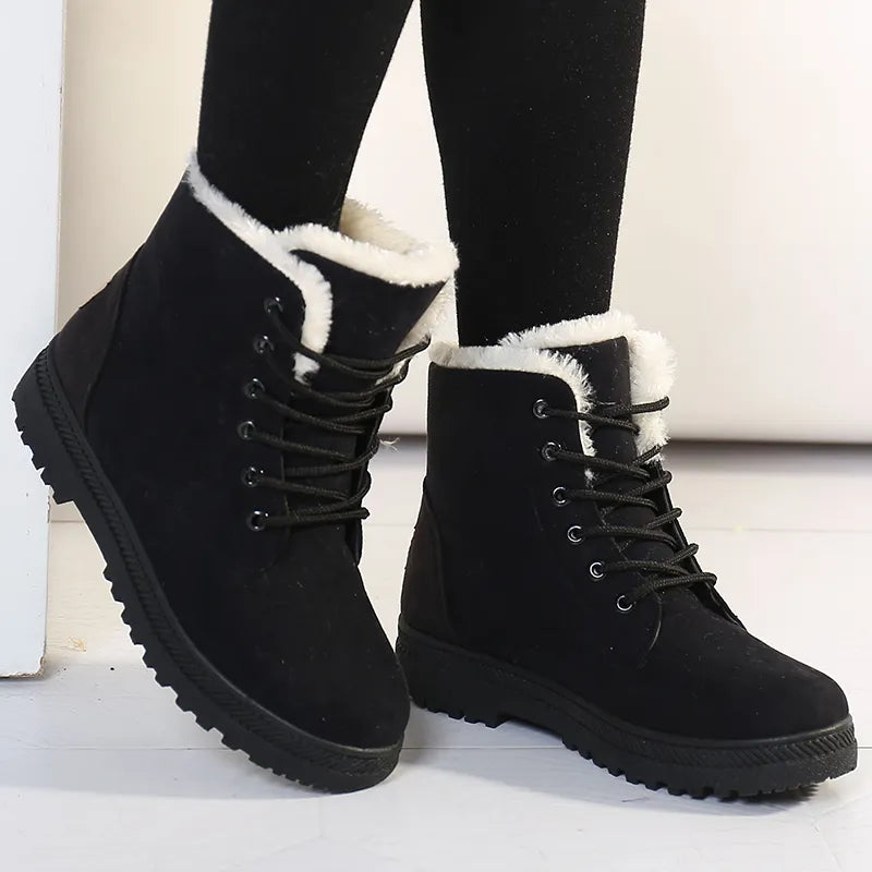 Lozenda - Schneestiefel mit Fell