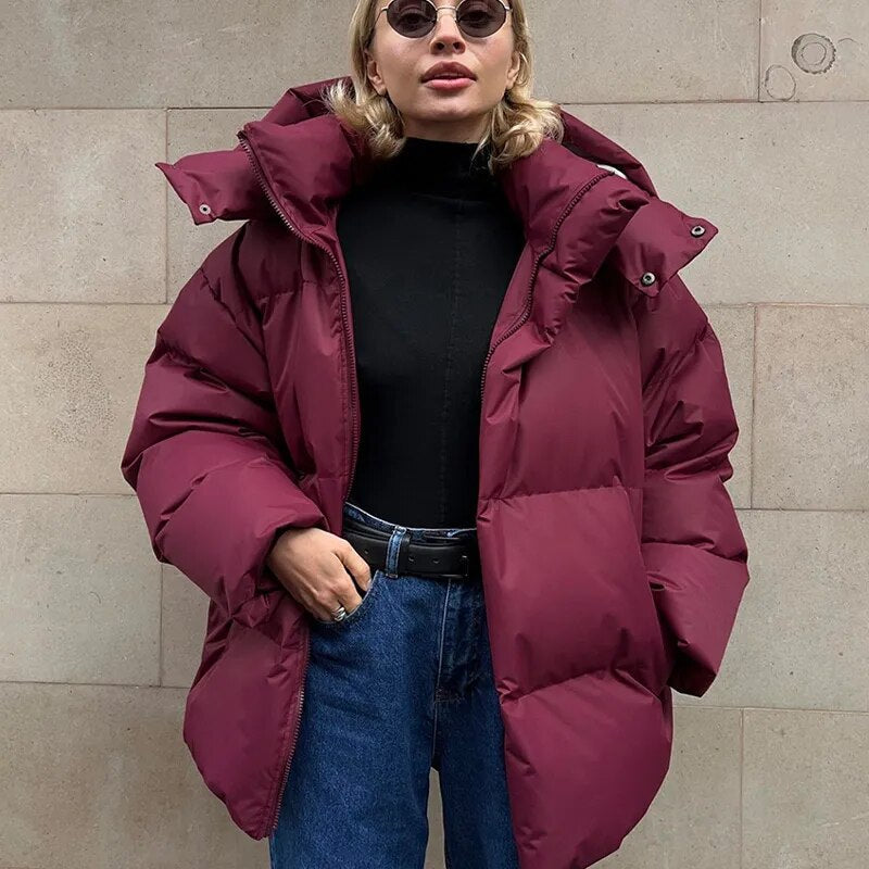 Lozenda - Stylische Kapuze in Übergröße