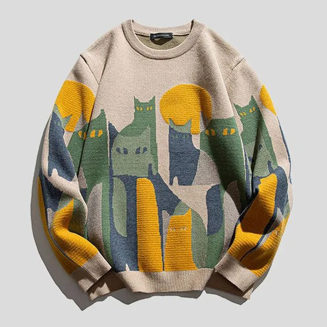 Lozenda - Unisex Katzenpullover