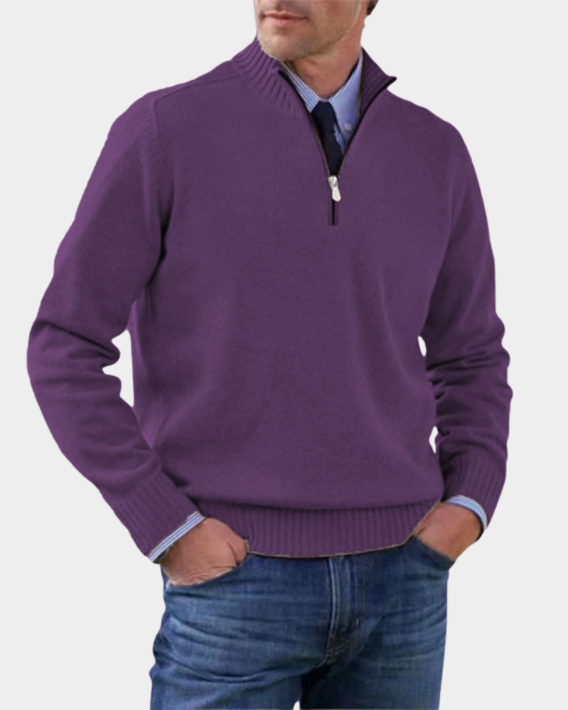 Pullover Herren mit Reißverschluss | Weich & Warm 13