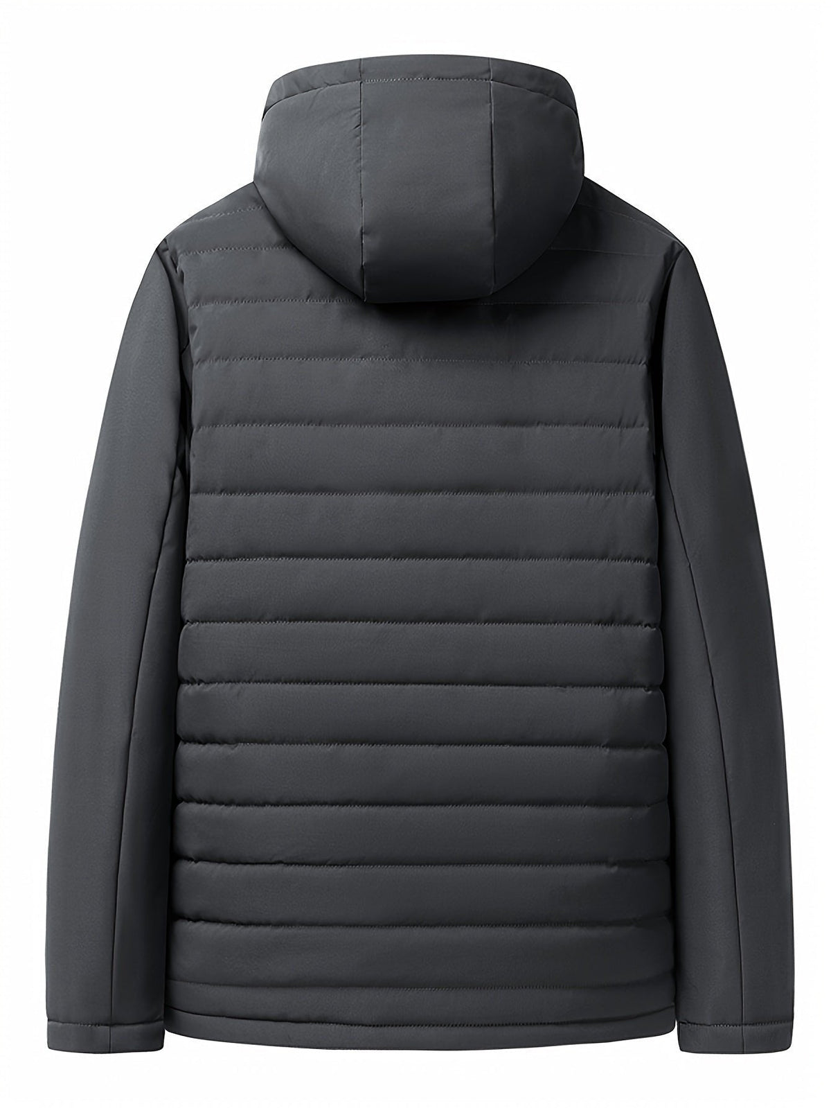 Pufferjacke Herren | Kapuze & Warmes Plüschfutter