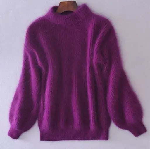 Damen Oversize-Pullover mit Stehkragen – Perfekte Passform von J&B - 5 - Annoboutique