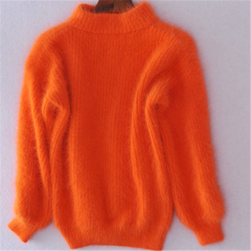 Damen Oversize-Pullover mit Stehkragen – Perfekte Passform von J&B - 6 - Annoboutique