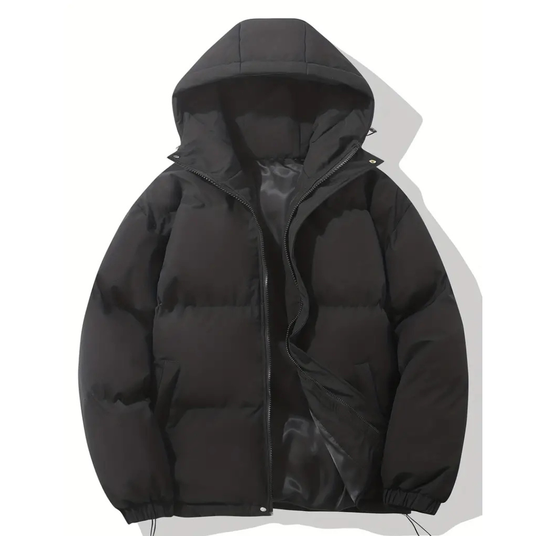 Damen Steppjacke mit Kapuze und praktischen Taschen | A&B - 6 - Annoboutique