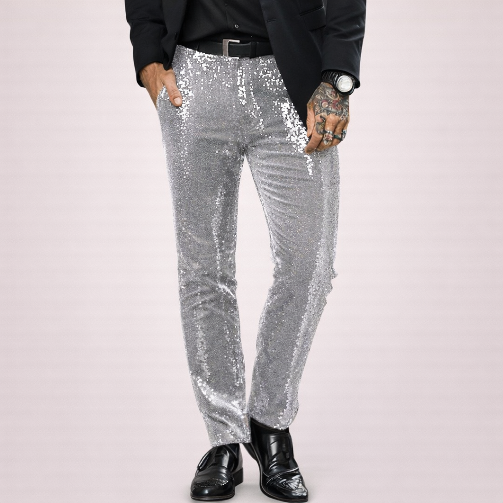 Paillettenhose Herren | Glamouröser Look & Bequemer Sitz 11