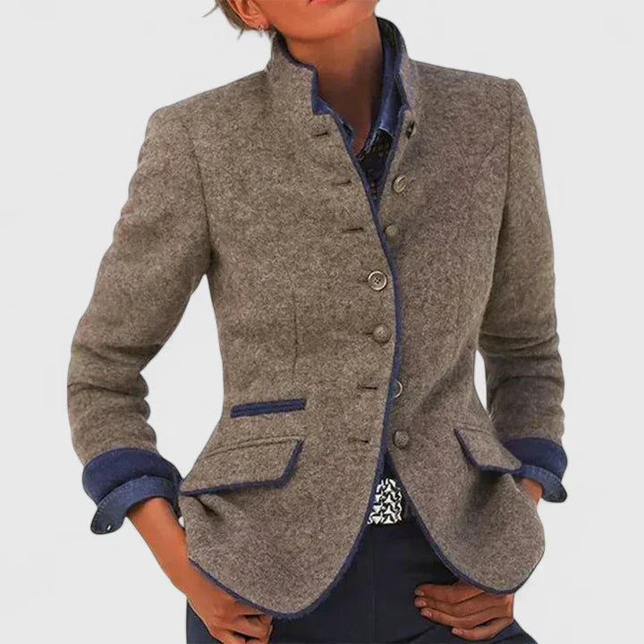 Strickjacke Damen | Elegant mit Knopfleiste für Büro 2