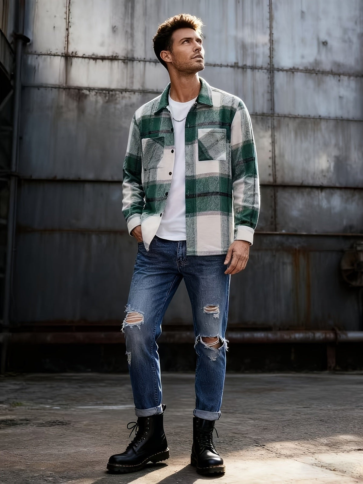 Karohemd Herren | Warm & Vielseitig im Holzfäller-Stil