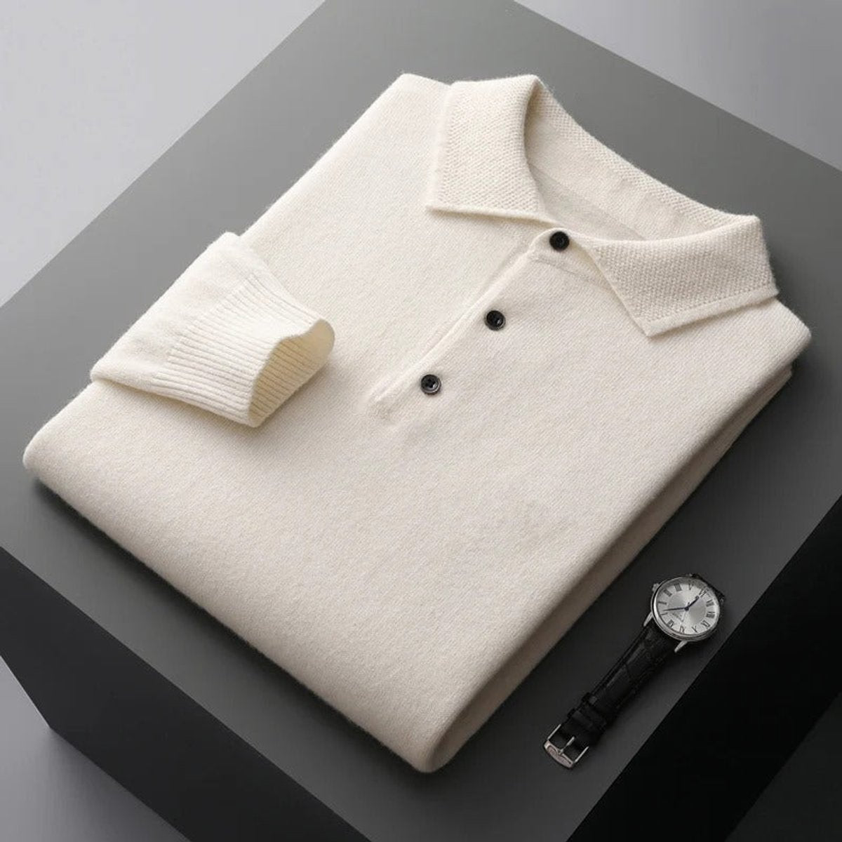 Strickpullover Herren | Polokragen & Elegante Passform 3