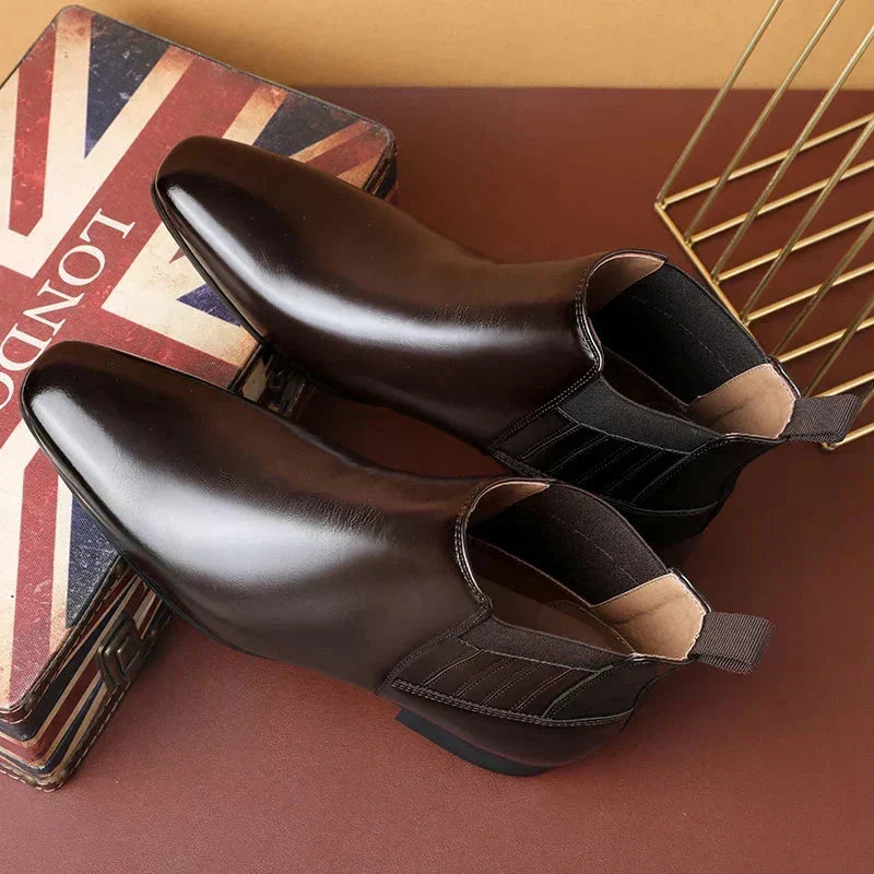Chelsea Stiefeletten Damen | Spitze Zehenpartie & Schlupfform 6