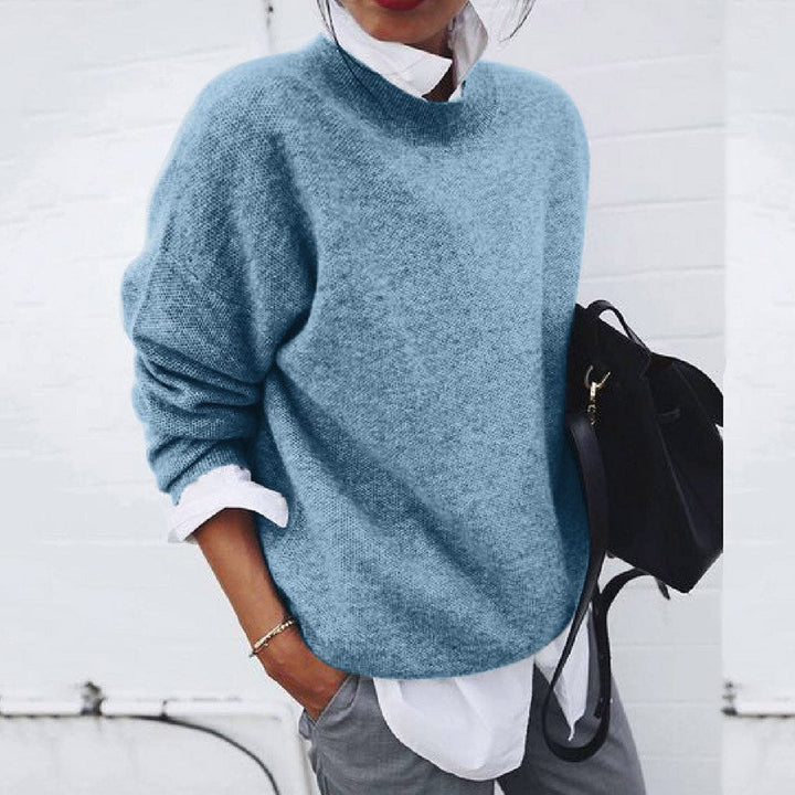 Pullover Damen | Klassischer Rundhalsausschnitt 6