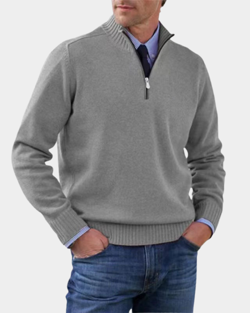 Pullover Herren mit Reißverschluss | Weich & Warm 2