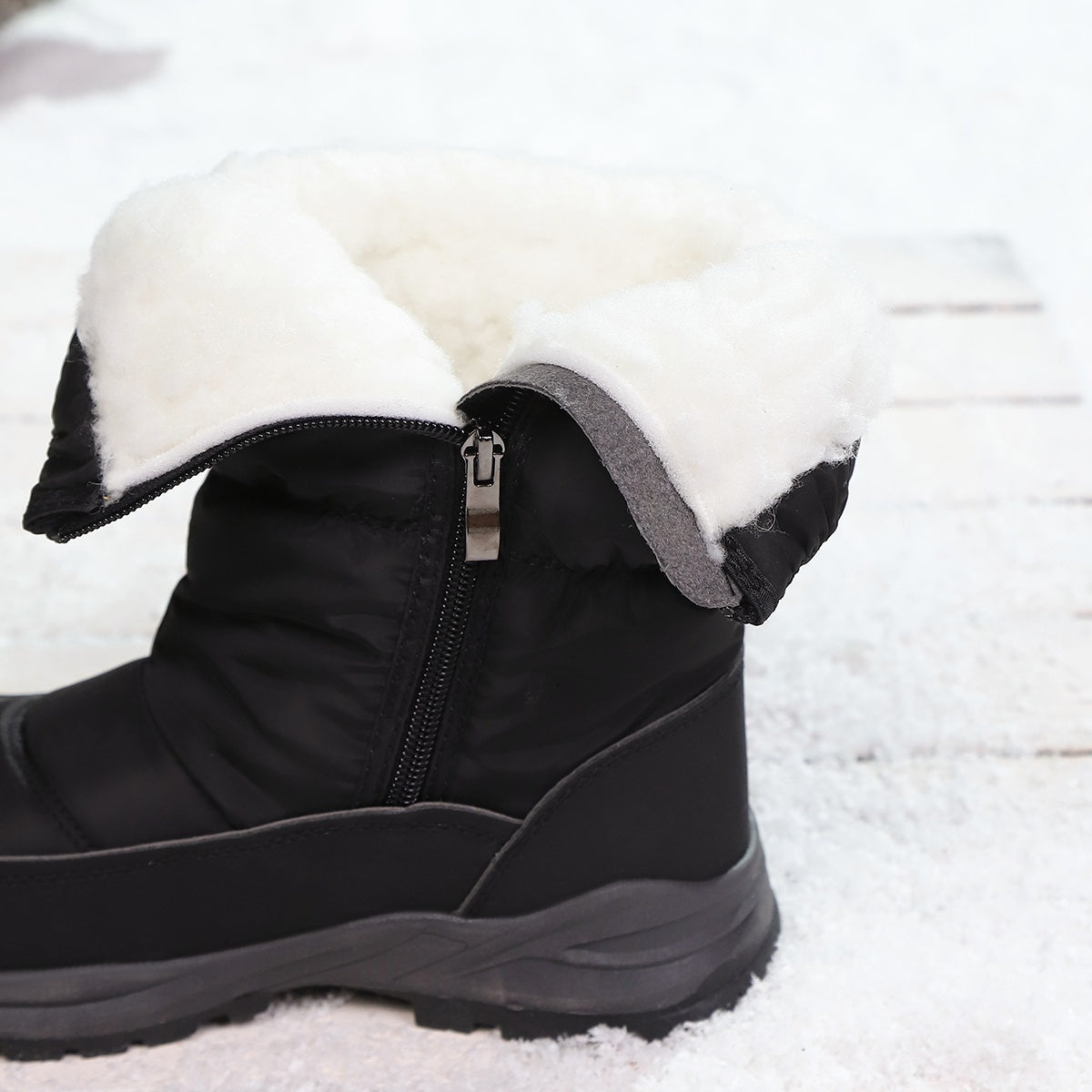 Winterstiefel Damen | Warm Gefüttert & Wasserdicht 5