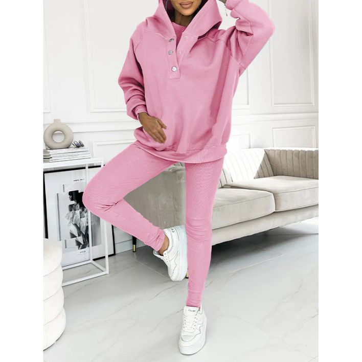 3 teilige Cozy Hoodie Set