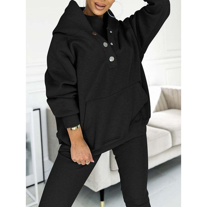 3 teilige Cozy Hoodie Set