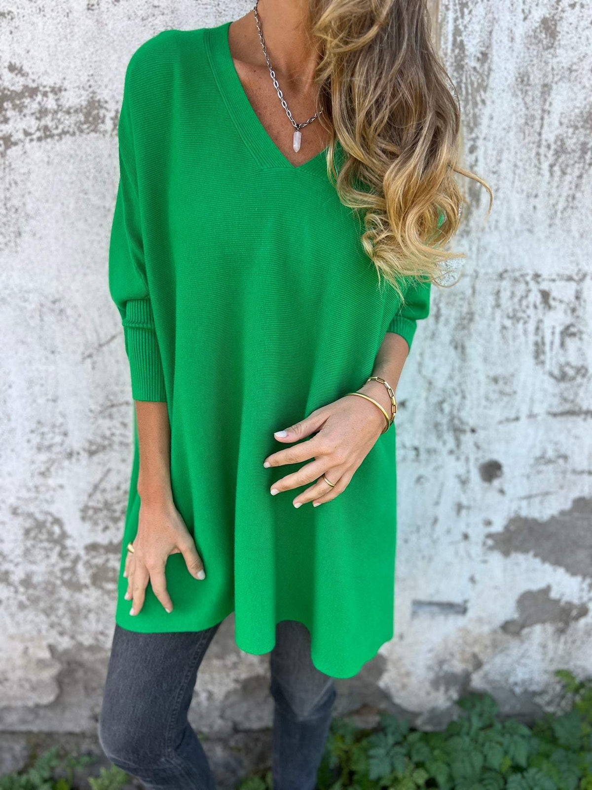 Pullover Damen | Lockere Passform & V-Ausschnitt 5