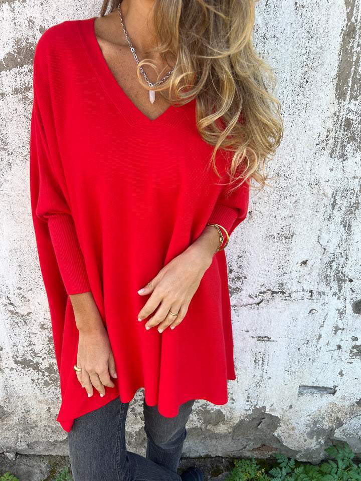 Pullover Damen | Lockere Passform & V-Ausschnitt 6
