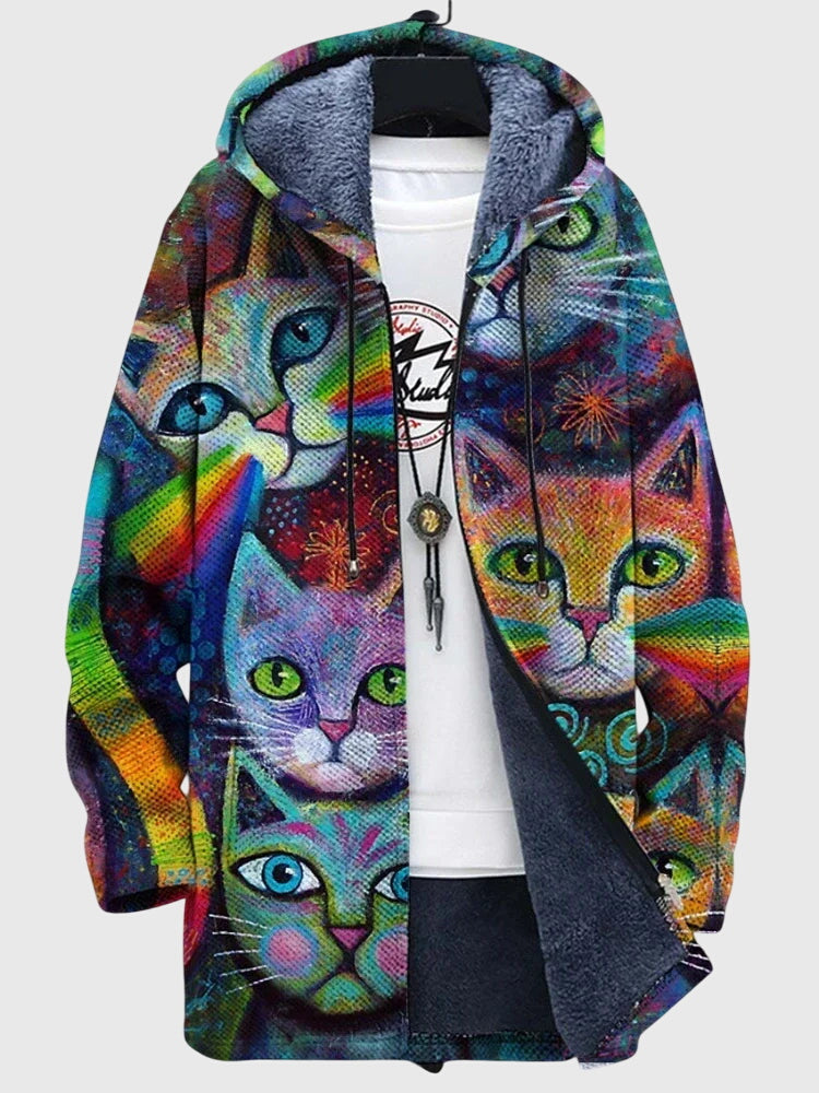 Jacke Damen | Künstlerischer Print & Bequemer Sitz 4