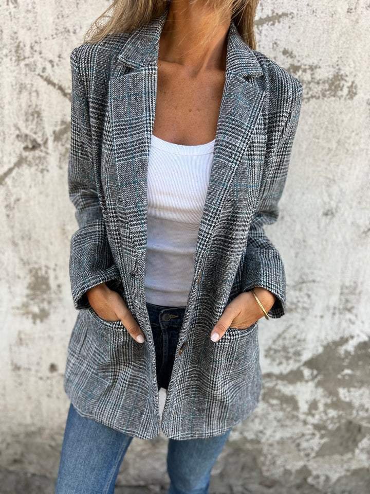 Blazer Damen Kariert | Elegant & Zeitlos 3