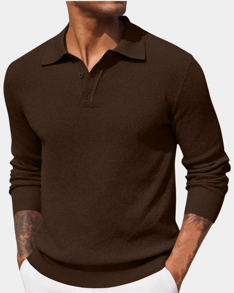 Polo-Pullover Herren | Bequeme Passform & Knitterfrei 6
