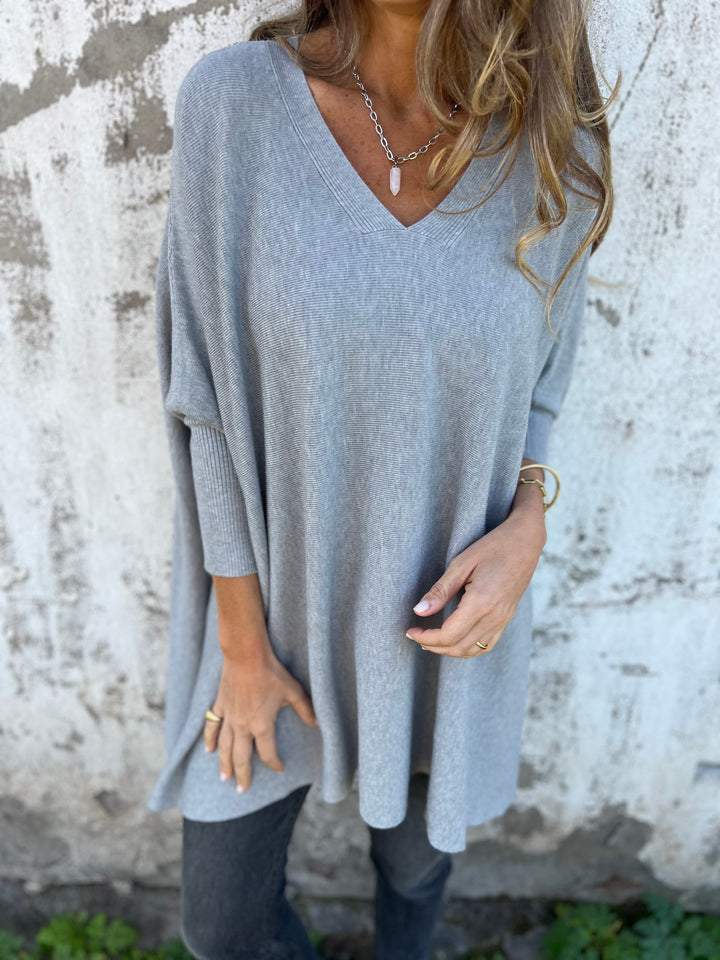 Pullover Damen | Lockere Passform & V-Ausschnitt 3